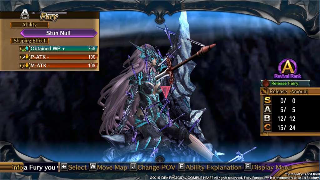 Screen Shot image 3 Fairy Fencer F ستيم كود رقمي