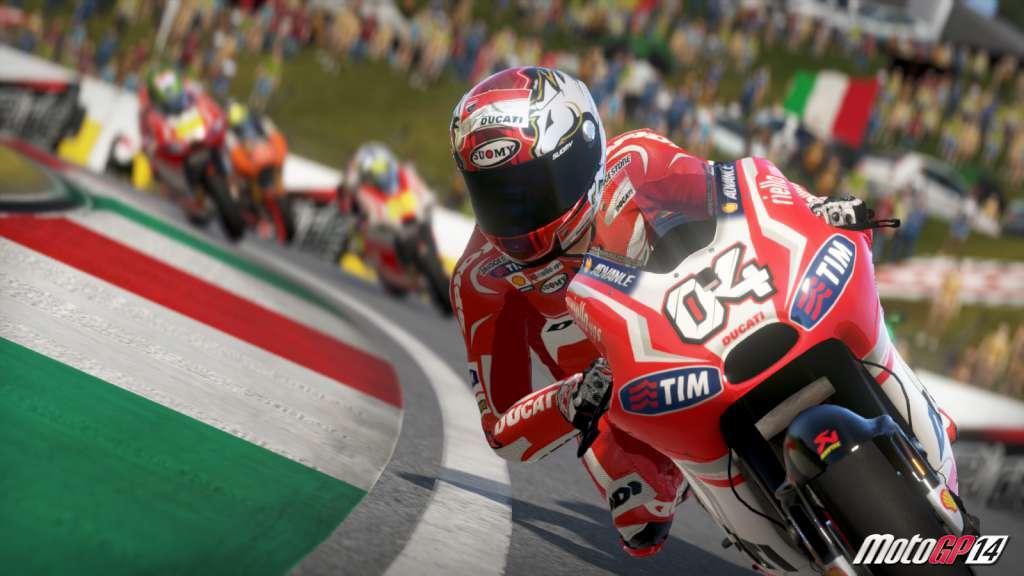 Screen Shot image 4 MotoGP 14 Laguna Seca Redbull امريكي Grand Prix DLC الماني/EN/ES/FR Languages Only بي سي ستيم كود رقمي