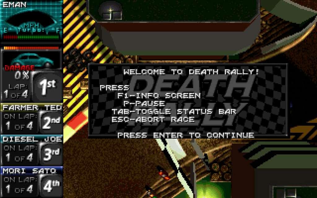 Screen Shot image 4 Death Rally (Classic) ستيم كود رقمي