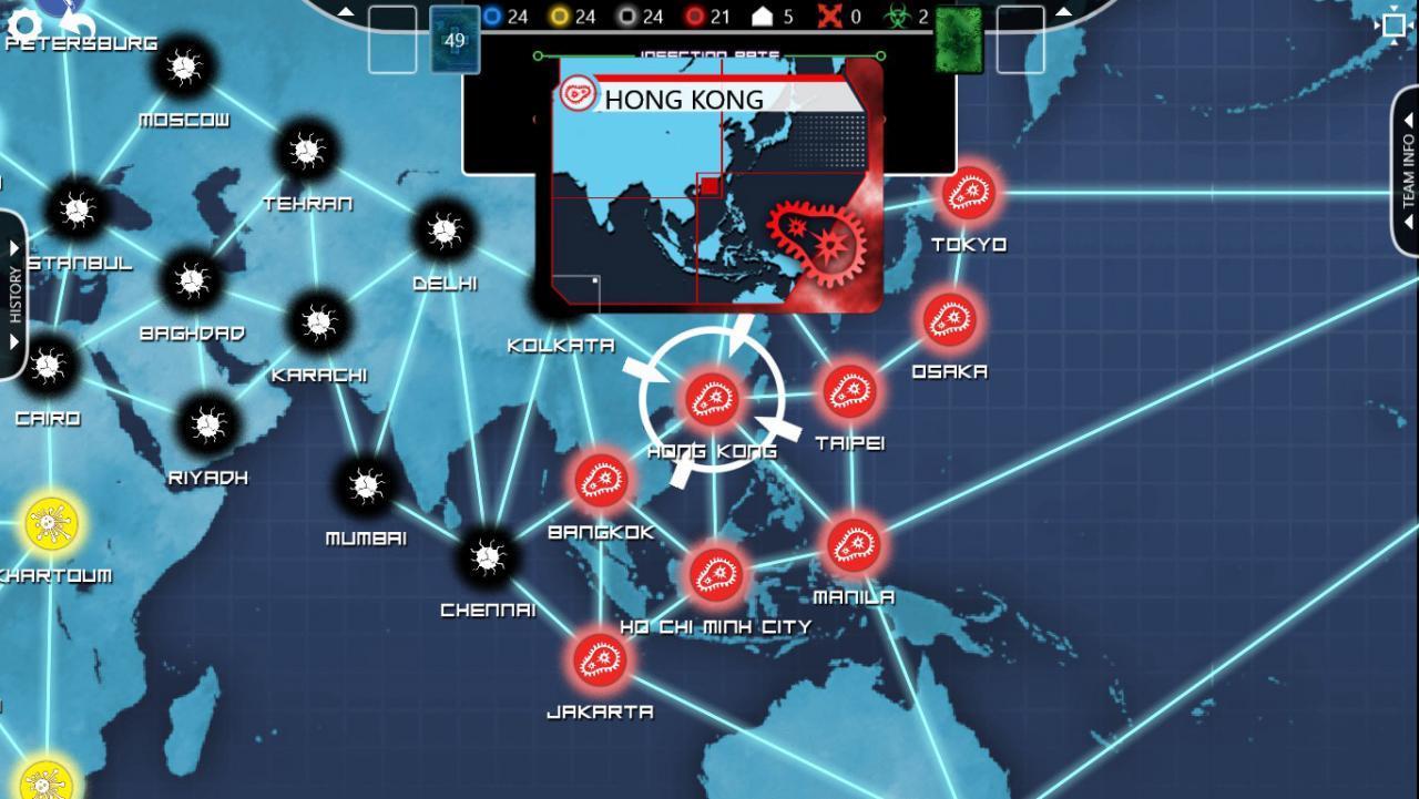 Screen Shot image 2 Pandemic: The Board Game اوروبي ستيم كود رقمي