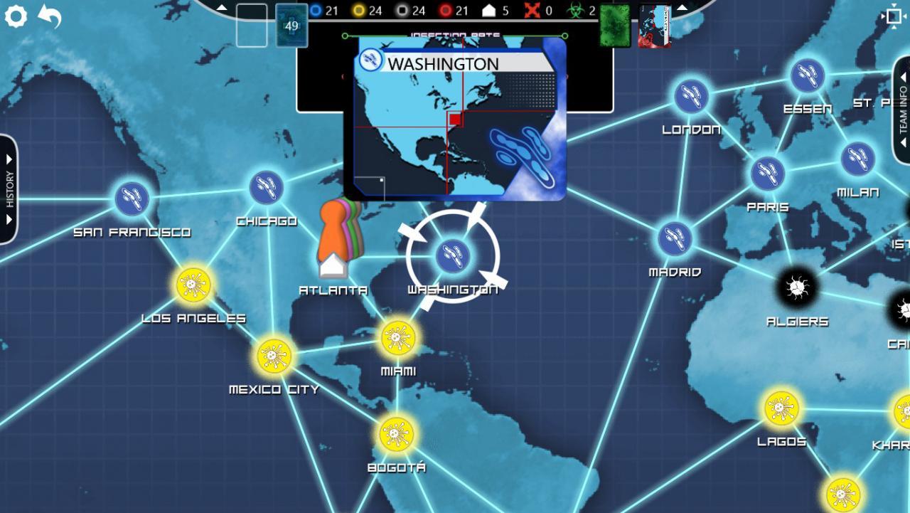 Screen Shot image 3 Pandemic: The Board Game اوروبي ستيم كود رقمي