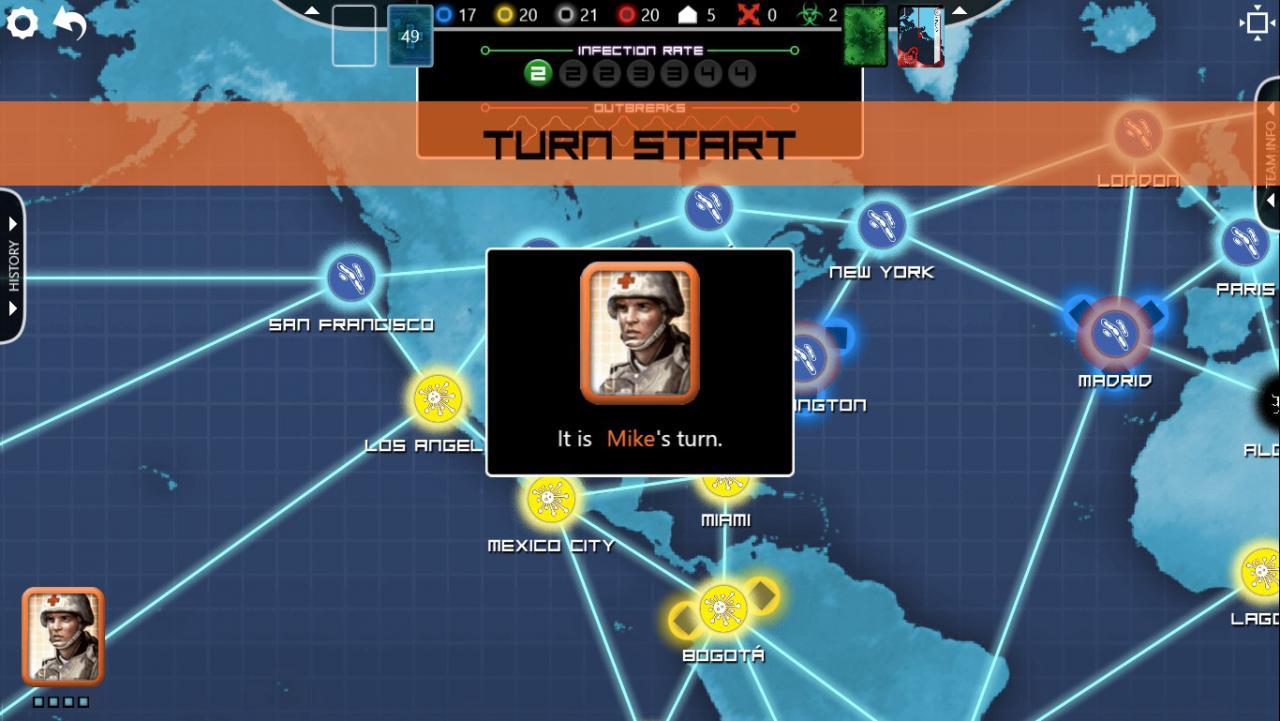 Screen Shot image 5 Pandemic: The Board Game اوروبي ستيم كود رقمي