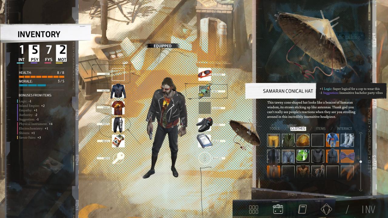 Screen Shot image 2 Disco Elysium - The Final Cut MENA ستيم كود رقمي