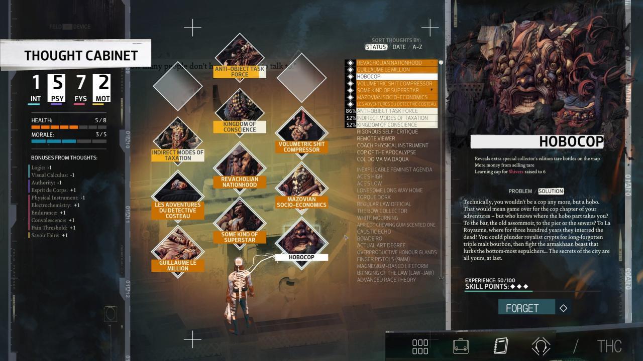 Screen Shot image 3 Disco Elysium - The Final Cut MENA ستيم كود رقمي