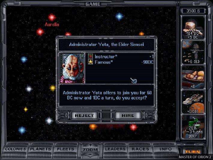 Screen Shot image 1 Master Of Orion 1+2 GOG كود رقمي