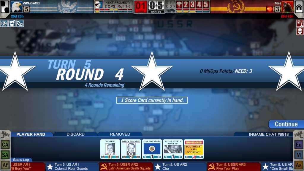 Screen Shot image 5 Twilight Struggle ستيم كود رقمي