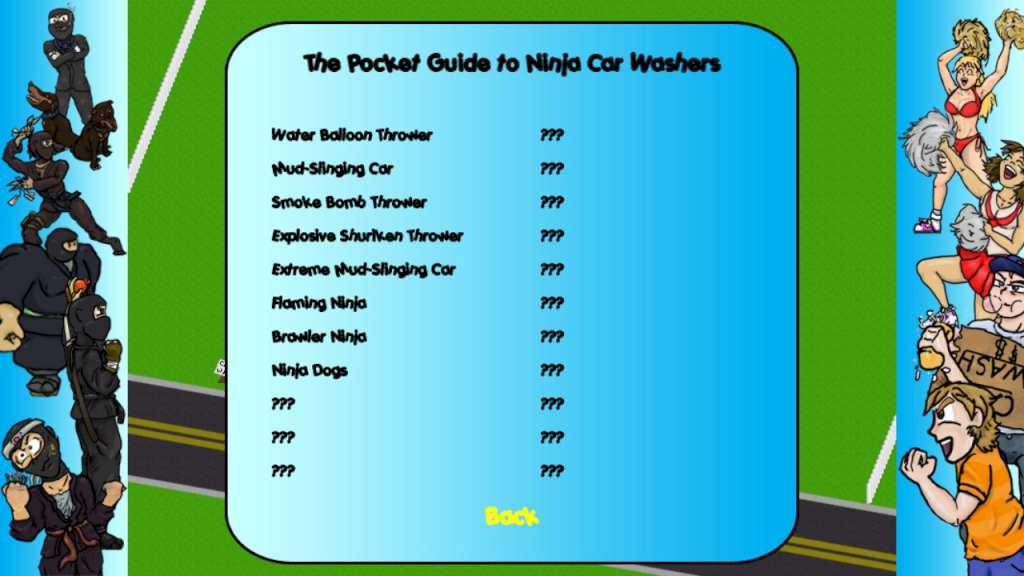 Screen Shot image 4 Car Washer: Summer Of The Ninja بي سي ستيم كود رقمي