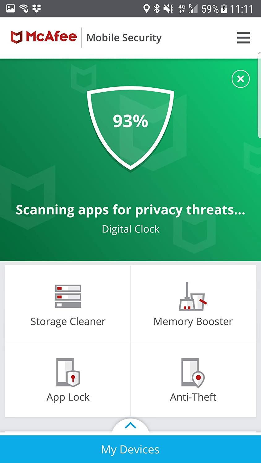 Screen Shot image 3 McAfee AntiVirus بلس مفتاح (1 سنه / 10 اجهزة)