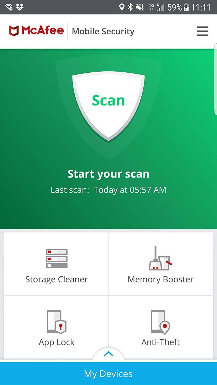 Screen Shot image 4 McAfee AntiVirus بلس مفتاح (1 سنه / 10 اجهزة)