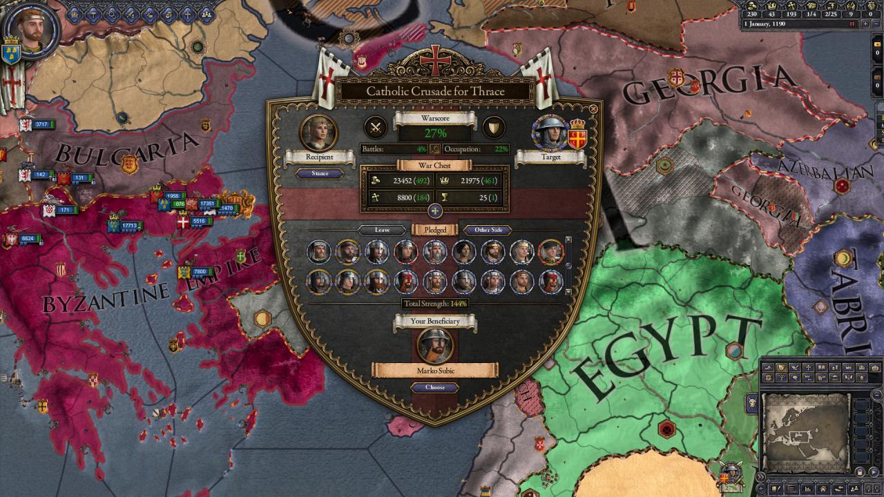 Screen Shot image 0 Crusader Kings II - Holy Fury DLC اوروبي بي سي ستيم كود رقمي
