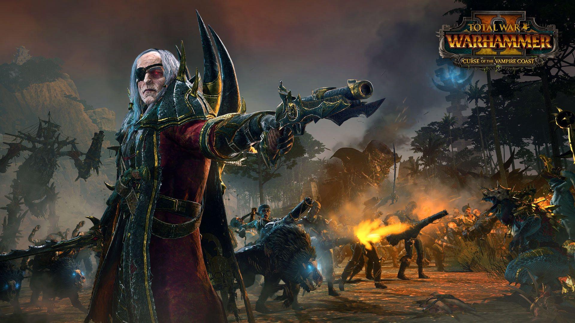 Screen Shot image 0 Total War: WARHAMMER II - Curse Of The Vampire Coast DLC ستيم كود رقمي