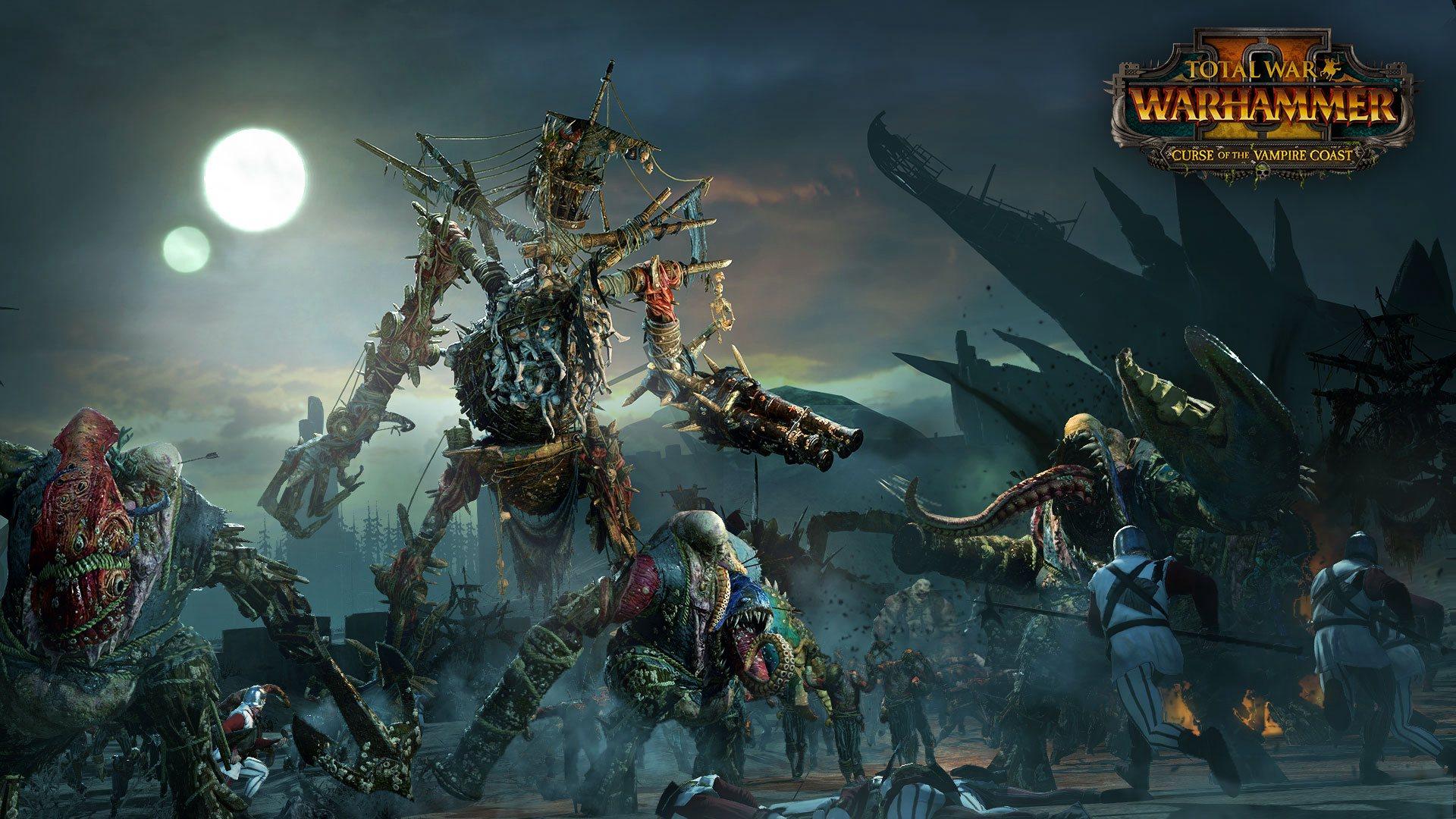 Screen Shot image 1 Total War: WARHAMMER II - Curse Of The Vampire Coast DLC ستيم كود رقمي