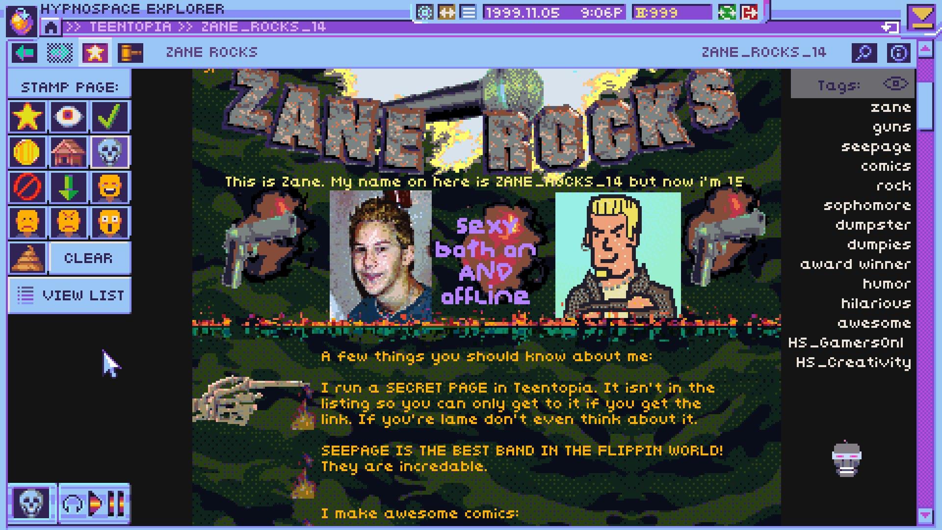 Screen Shot image 1 Hypnospace Outlaw اوروبي ستيم كود رقمي