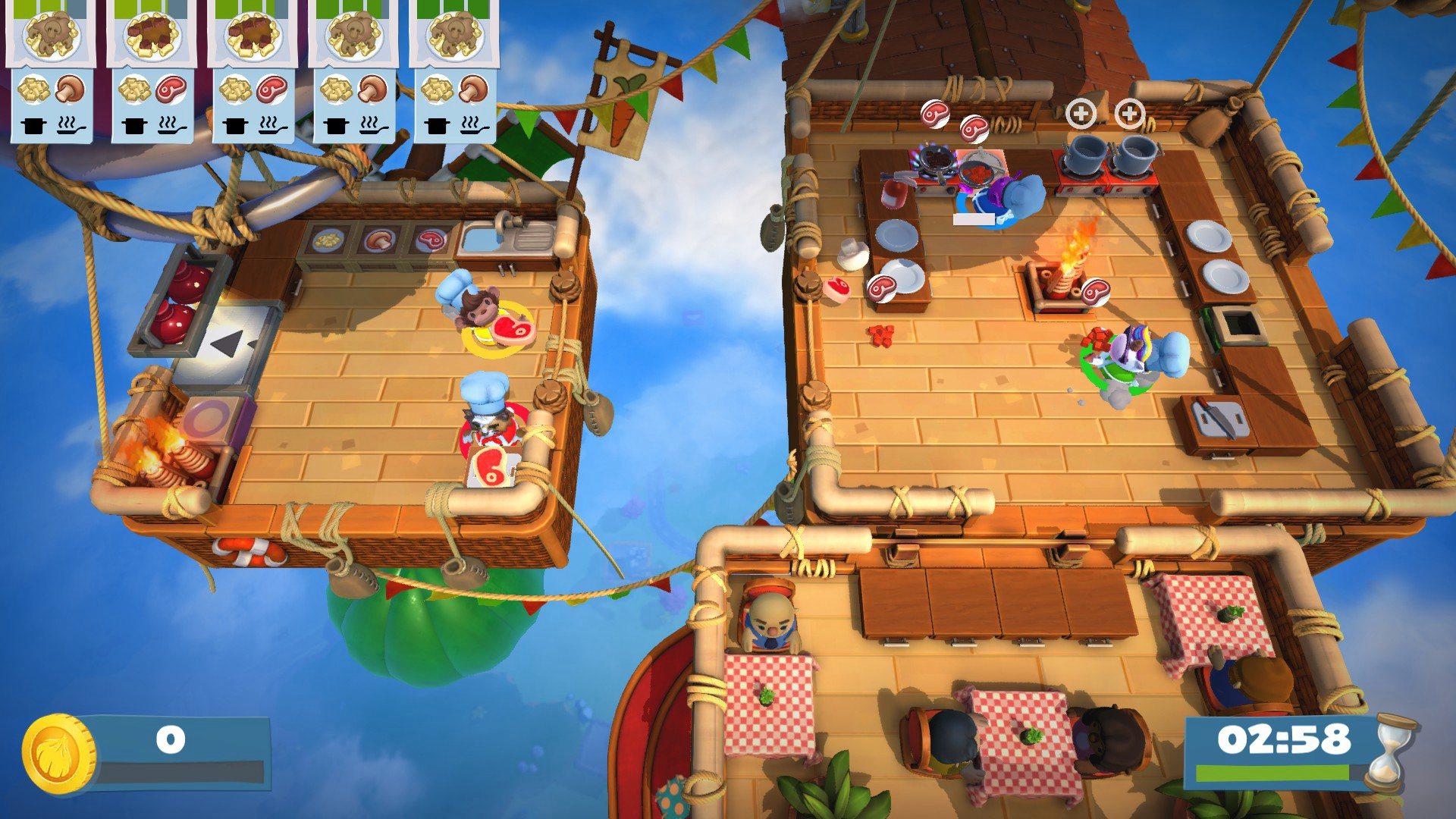Screen Shot image 2 Overcooked! 2 - Too Many Cooks Pack DLC امريكي بي سي ستيم كود رقمي