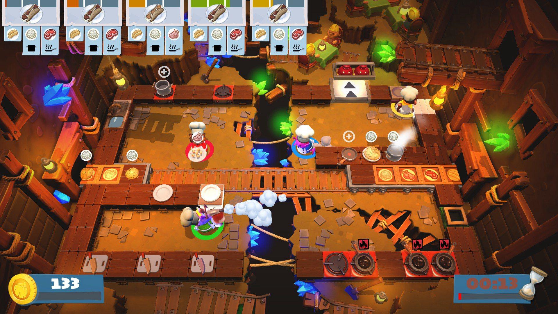 Screen Shot image 3 Overcooked! 2 - Too Many Cooks Pack DLC امريكي بي سي ستيم كود رقمي