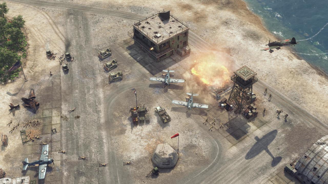 Screen Shot image 0 Sudden Strike 4 - The Pacific War DLC RU VPN Required ستيم كود رقمي