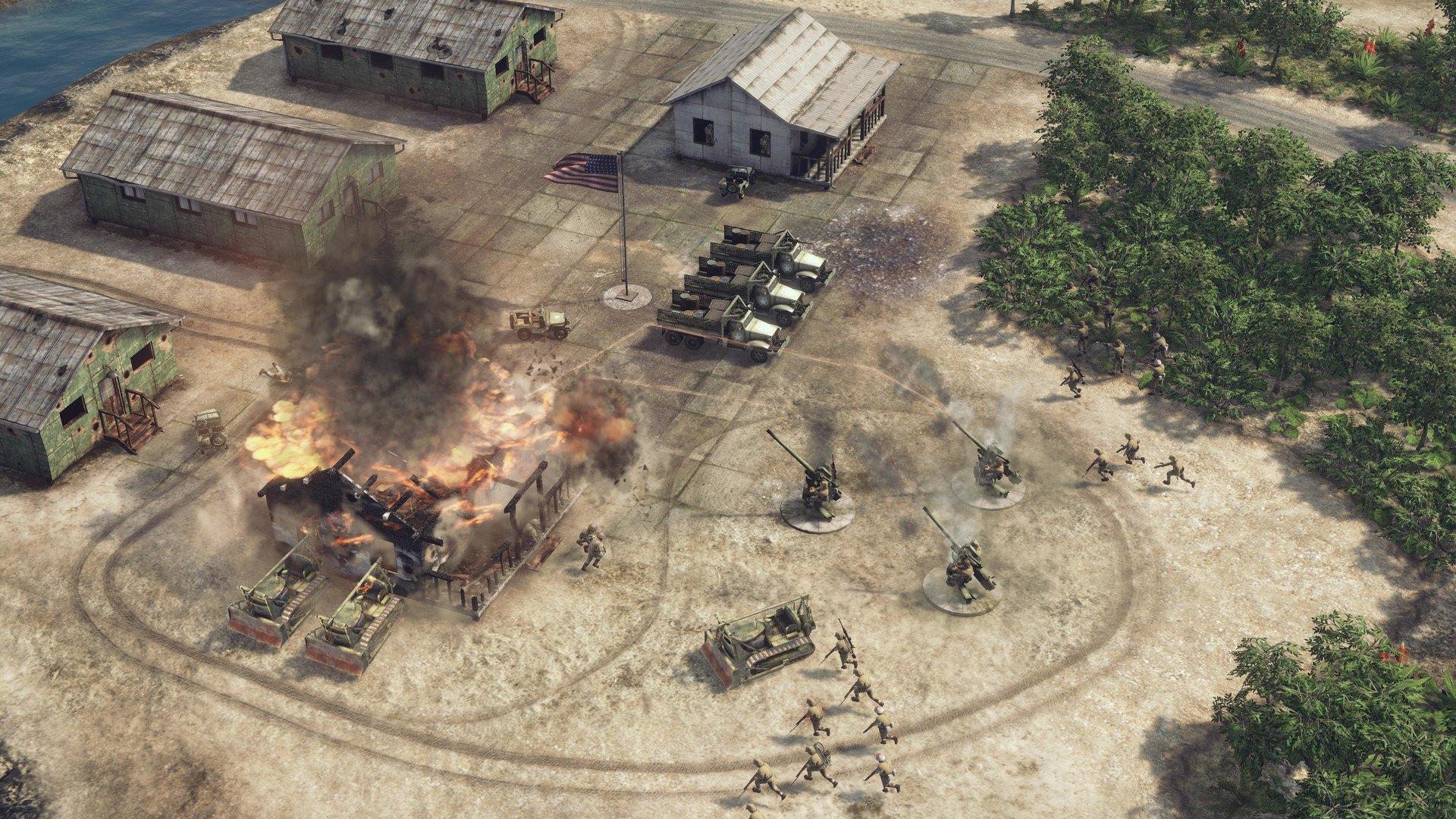 Screen Shot image 1 Sudden Strike 4 - The Pacific War DLC RU VPN Required ستيم كود رقمي