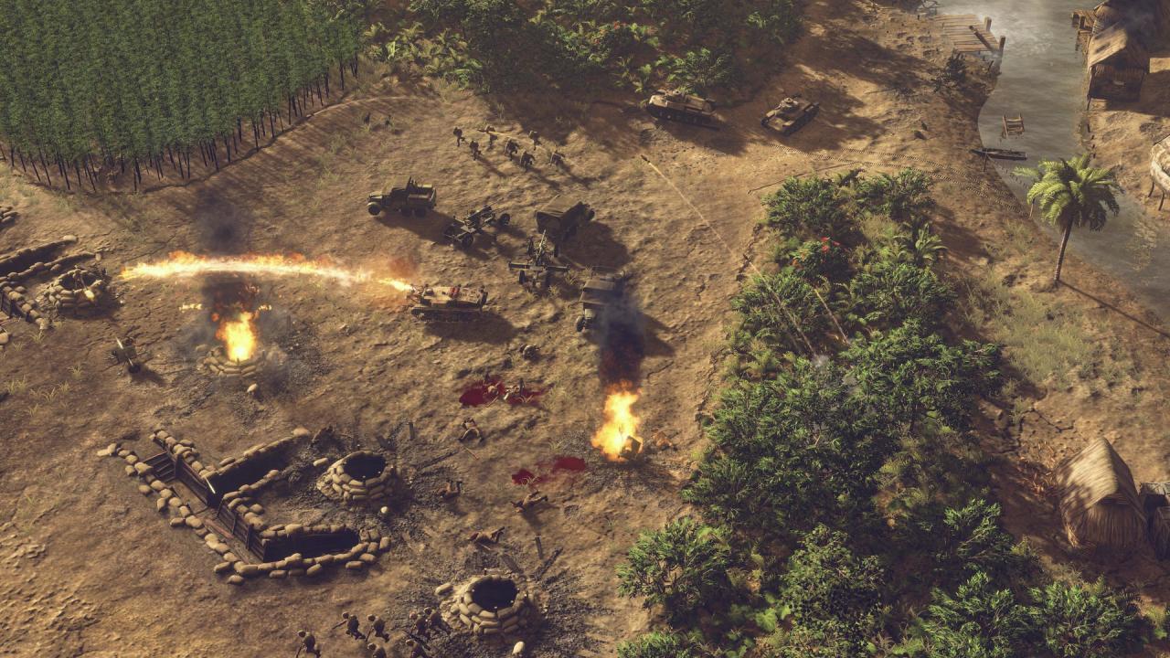 Screen Shot image 2 Sudden Strike 4 - The Pacific War DLC RU VPN Required ستيم كود رقمي