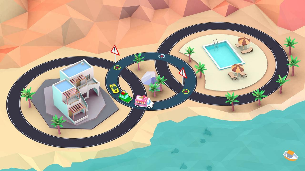 Screen Shot image 1 Car Puzzle: Round Ways ستيم كود رقمي
