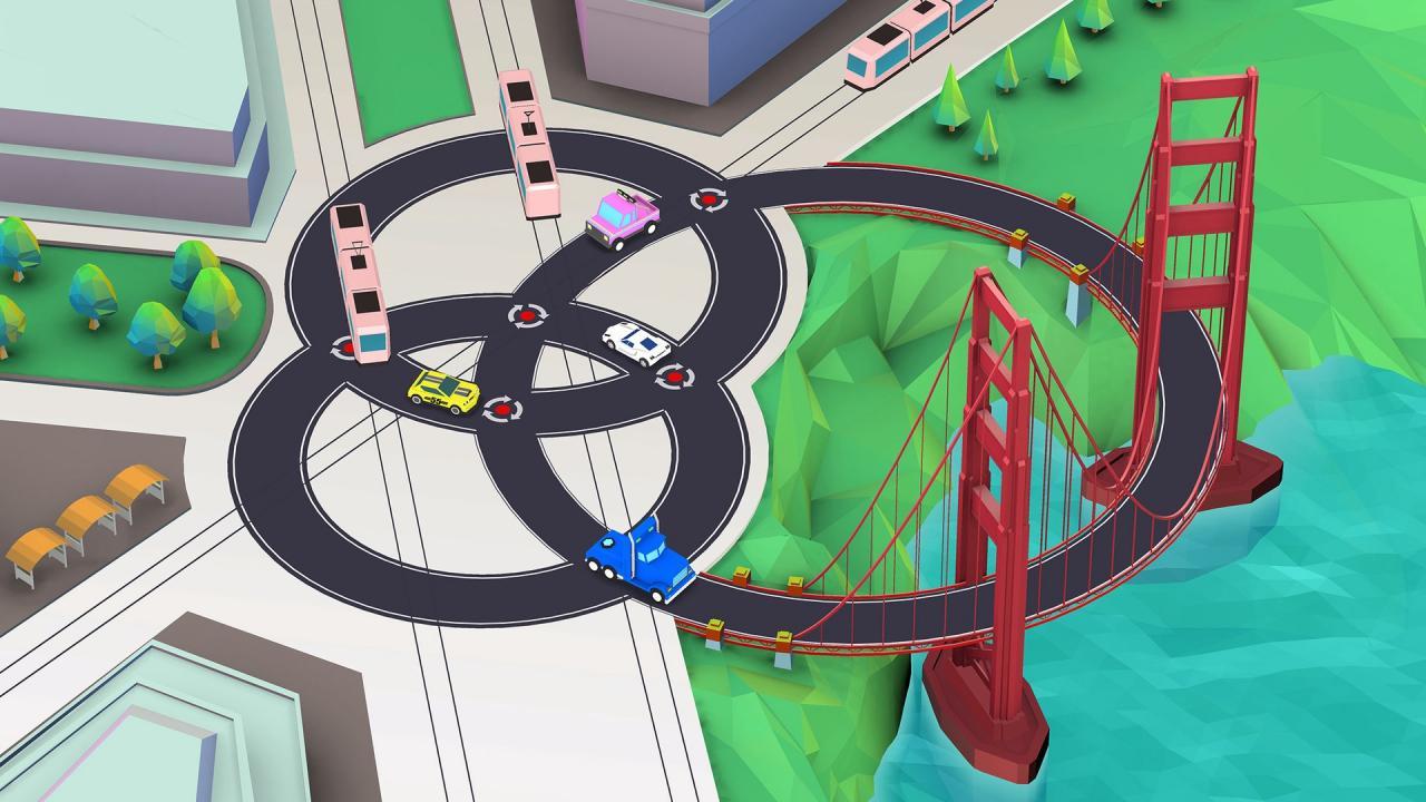 Screen Shot image 3 Car Puzzle: Round Ways ستيم كود رقمي
