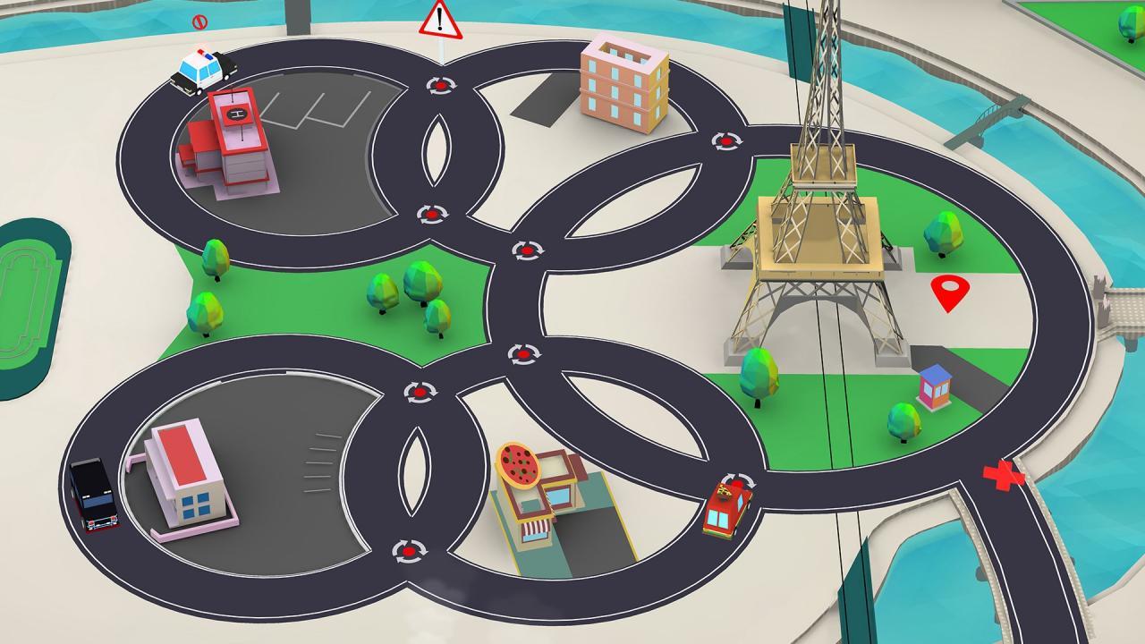 Screen Shot image 4 Car Puzzle: Round Ways ستيم كود رقمي