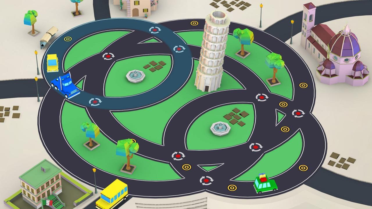 Screen Shot image 5 Car Puzzle: Round Ways ستيم كود رقمي