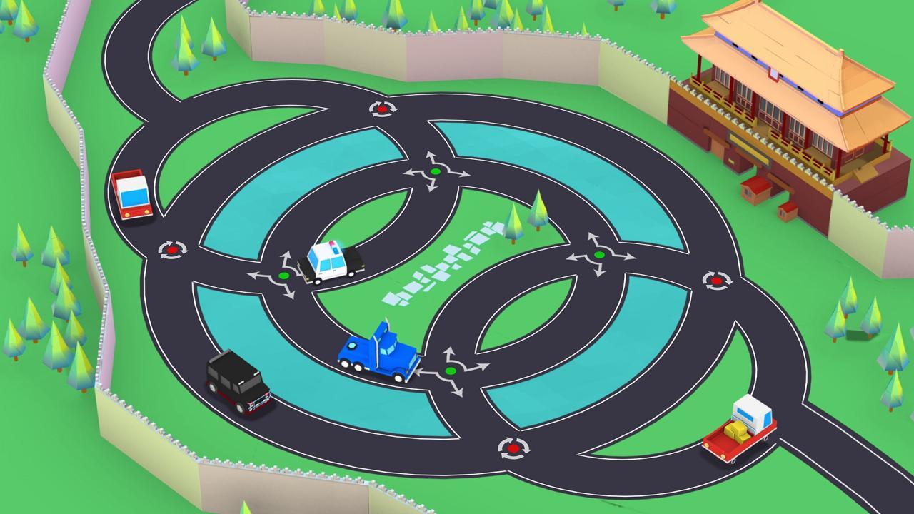 Screen Shot image 7 Car Puzzle: Round Ways ستيم كود رقمي