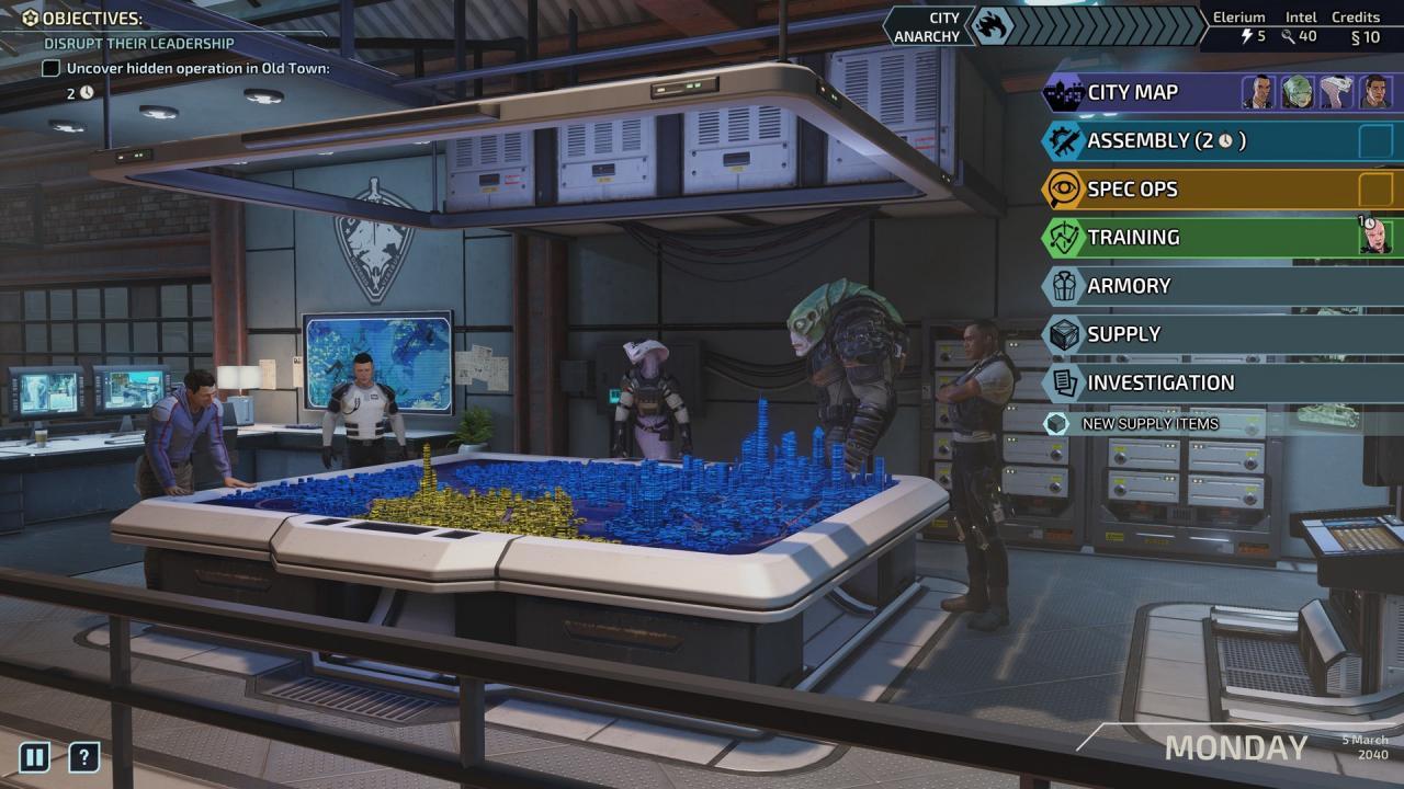 Screen Shot image 1 XCOM: Chimera Squad اوروبي بي سي ستيم كود رقمي