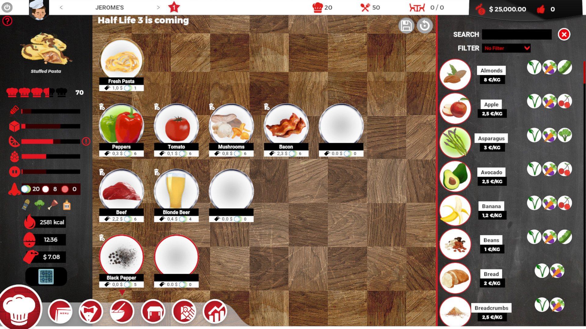 Screen Shot image 5 Chef: A Restaurant Tycoon Game اوروبي رابط هديه ستيم