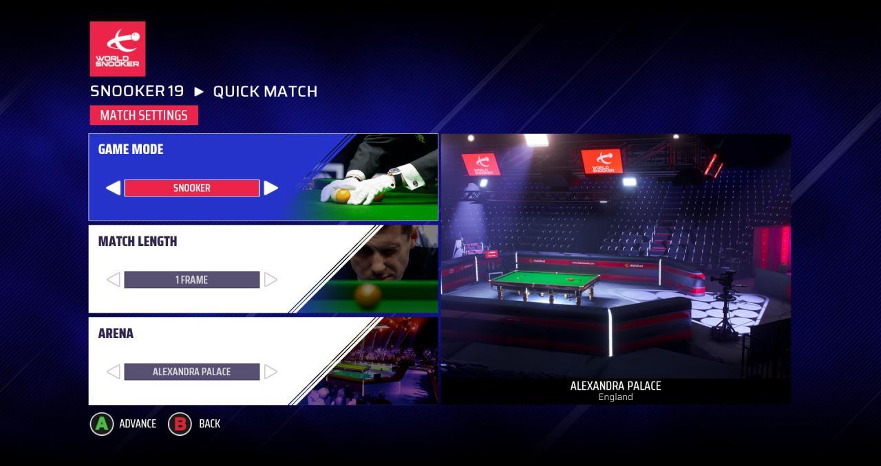 Screen Shot image 5 Snooker 19 بي سي ستيم كود رقمي