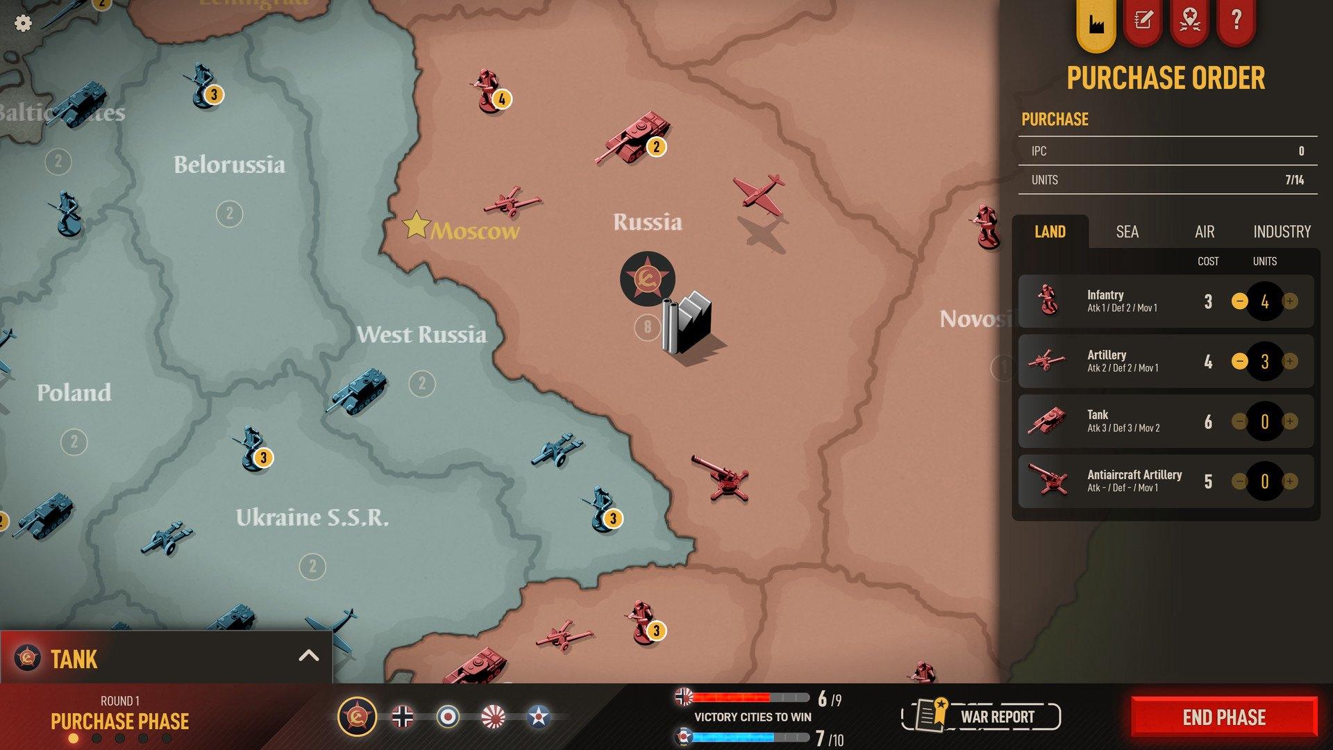 Screen Shot image 2 Axis & Allies 1942 Online اوروبي رابط هديه ستيم