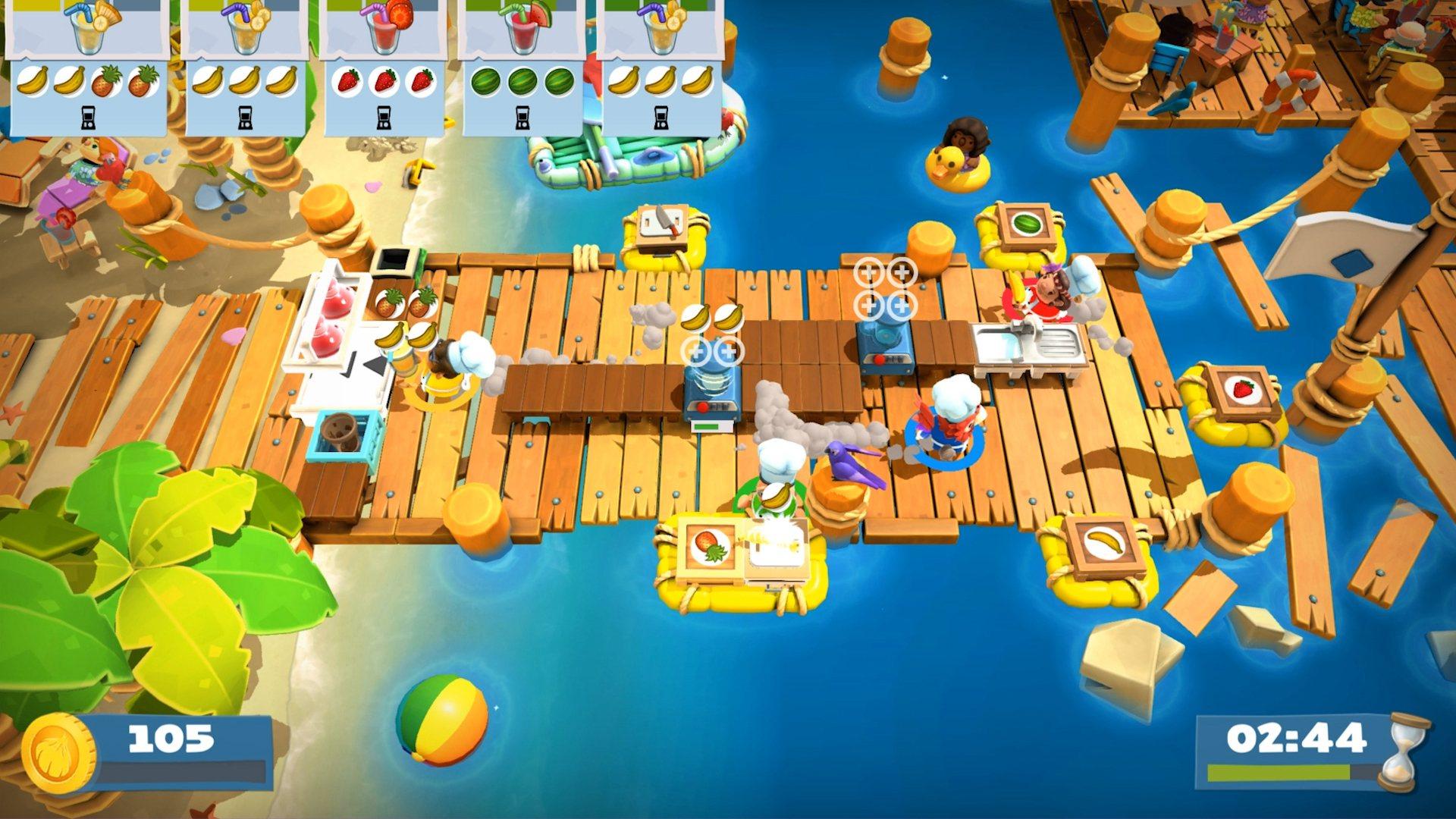Screen Shot image 0 Overcooked! 2 - Surf 'N' Turf DLC اوروبي ستيم كود رقمي
