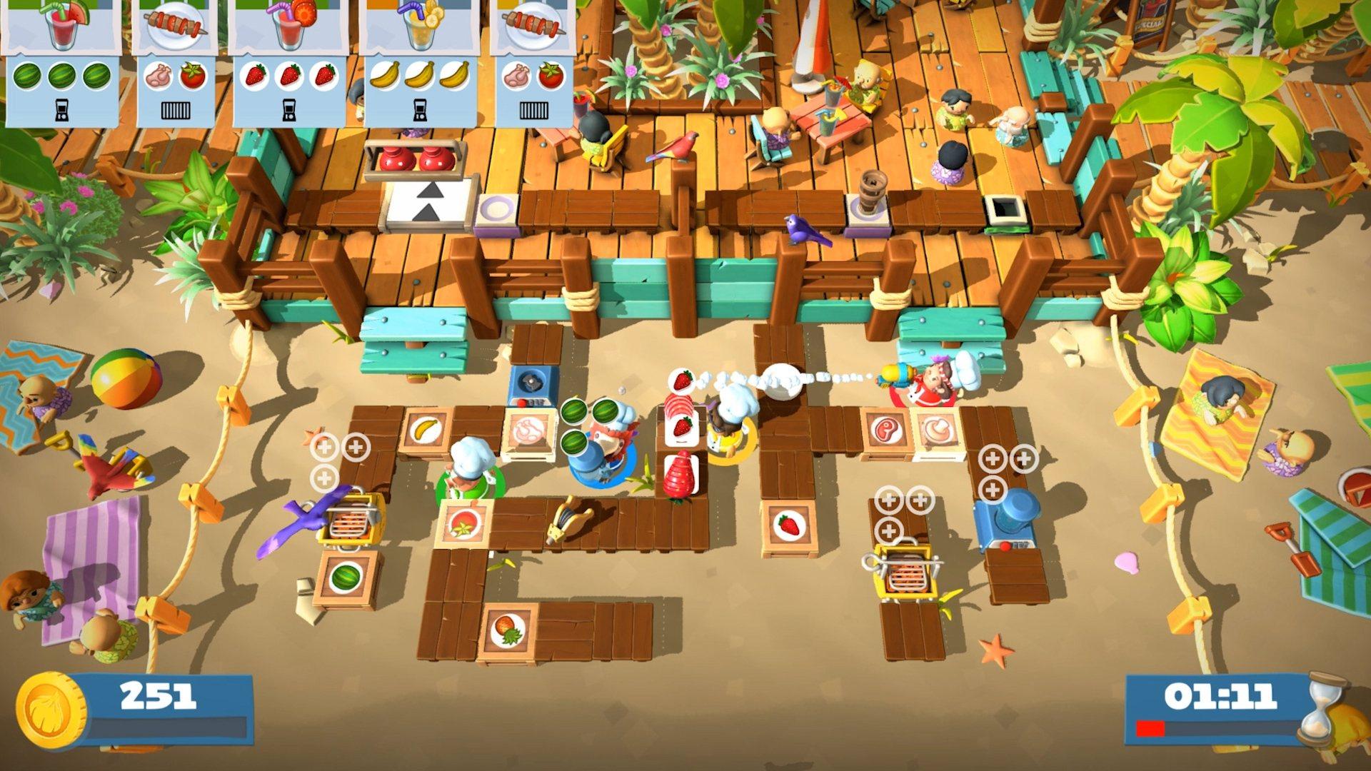 Screen Shot image 3 Overcooked! 2 - Surf 'N' Turf DLC اوروبي ستيم كود رقمي