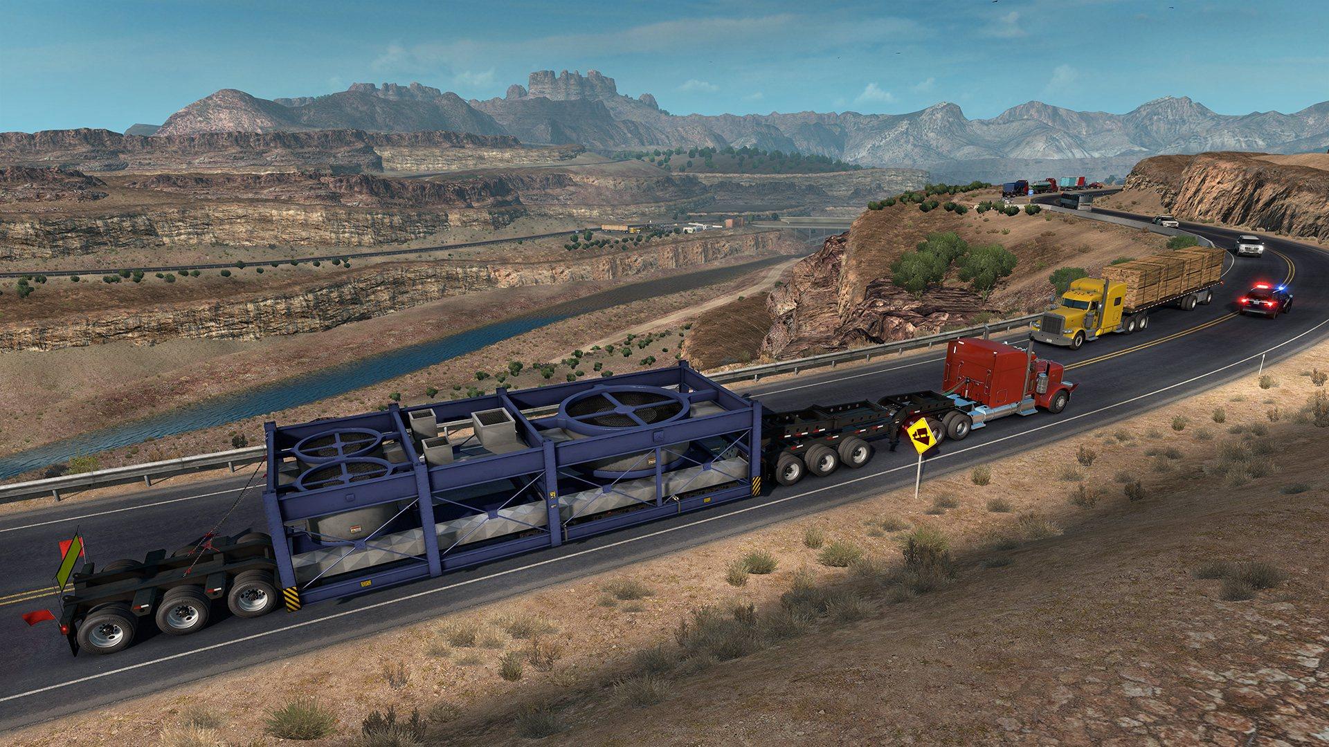 Screen Shot image 1 American Truck Simulator - Special Transport DLC اوروبي ستيم كود رقمي