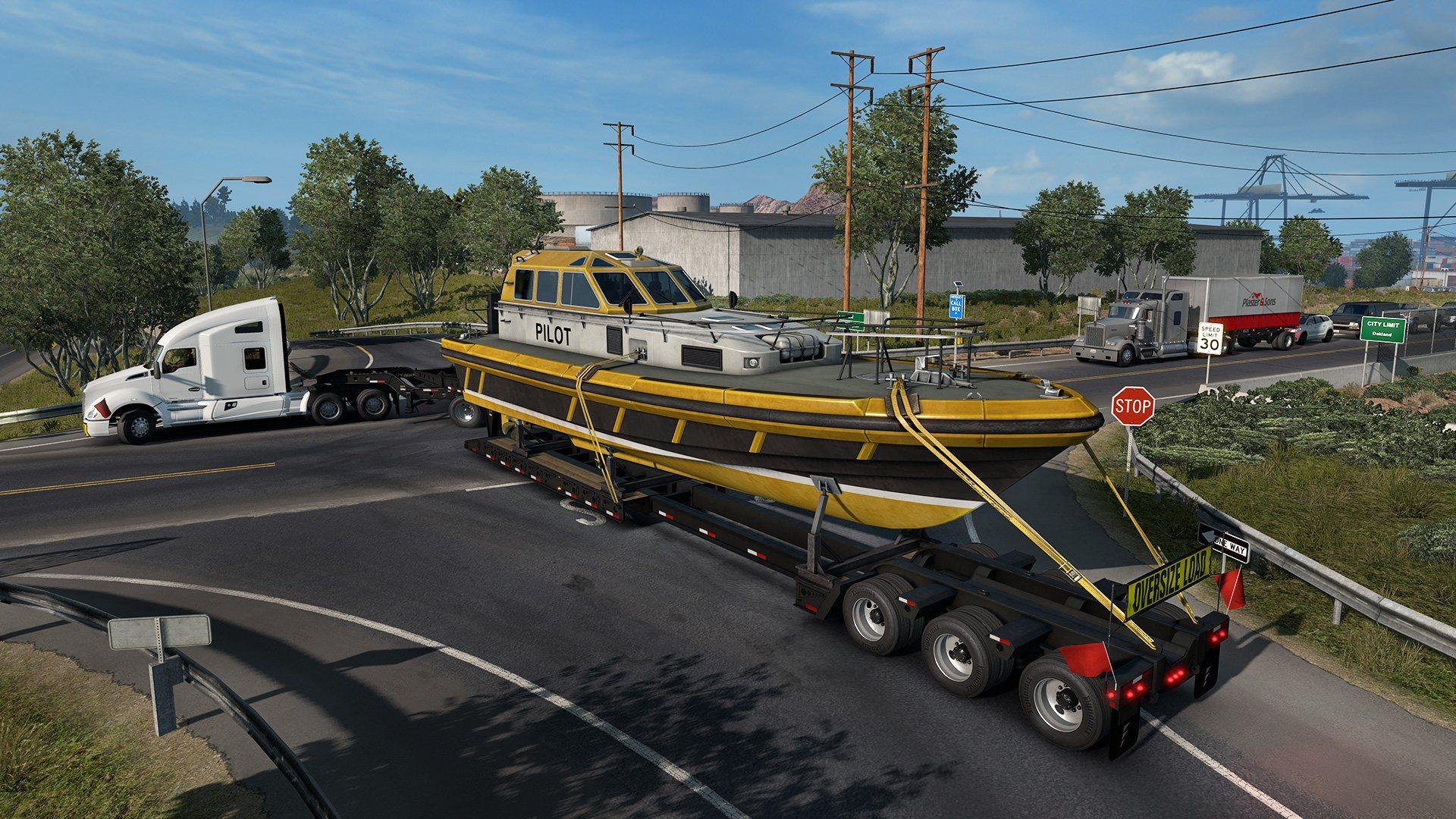 Screen Shot image 2 American Truck Simulator - Special Transport DLC اوروبي ستيم كود رقمي