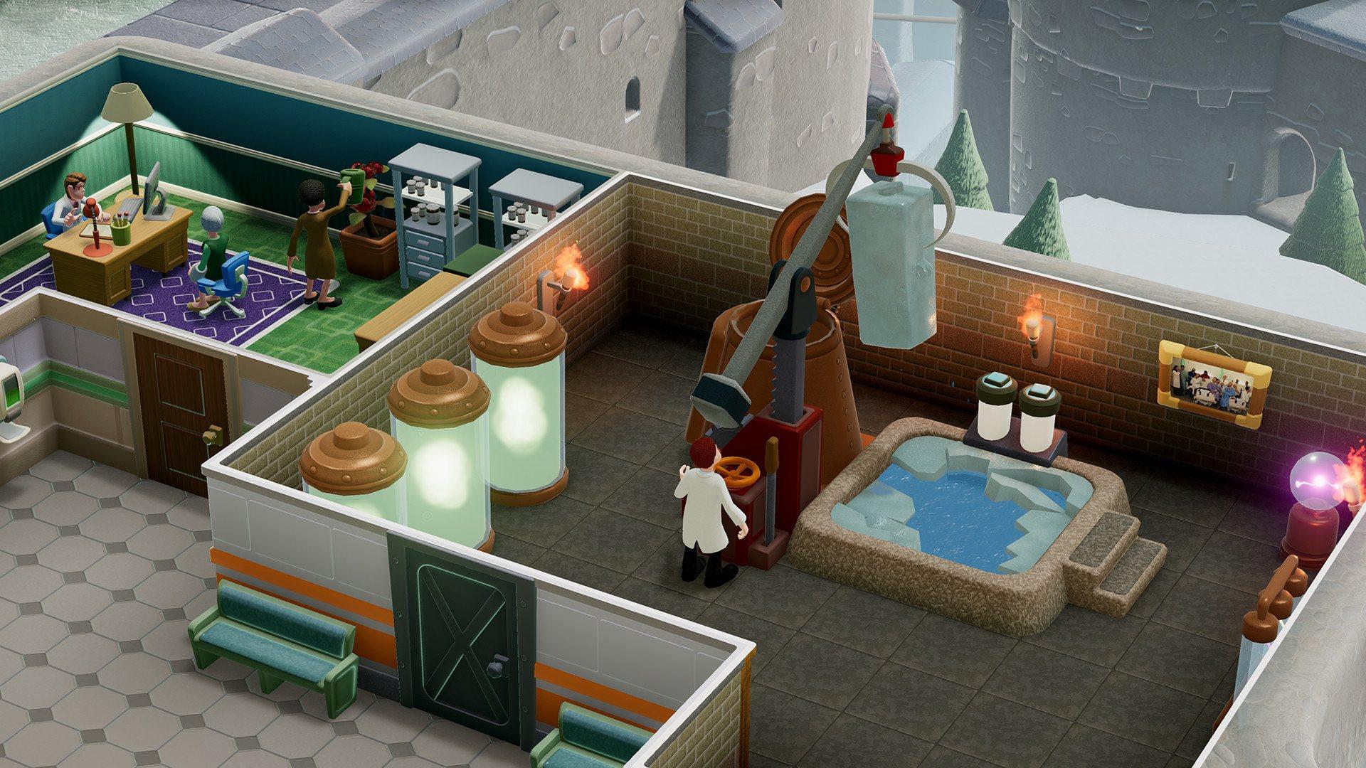 Screen Shot image 1 Two Point Hospital - Bigfoot DLC أمريكا الشمالية/Oceania/Africa بي سي ستيم كود رقمي