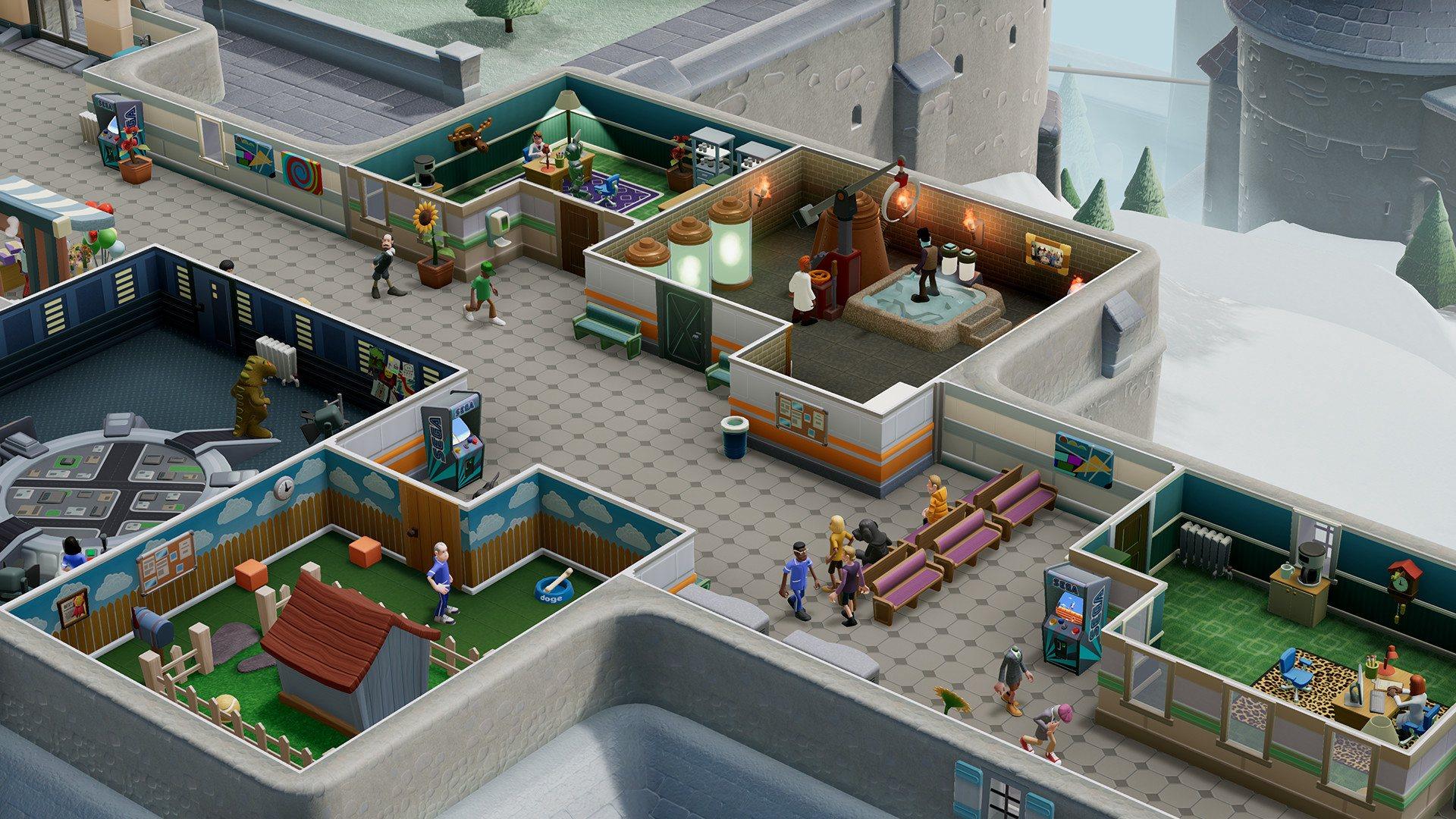 Screen Shot image 6 Two Point Hospital - Bigfoot DLC أمريكا الشمالية/Oceania/Africa بي سي ستيم كود رقمي