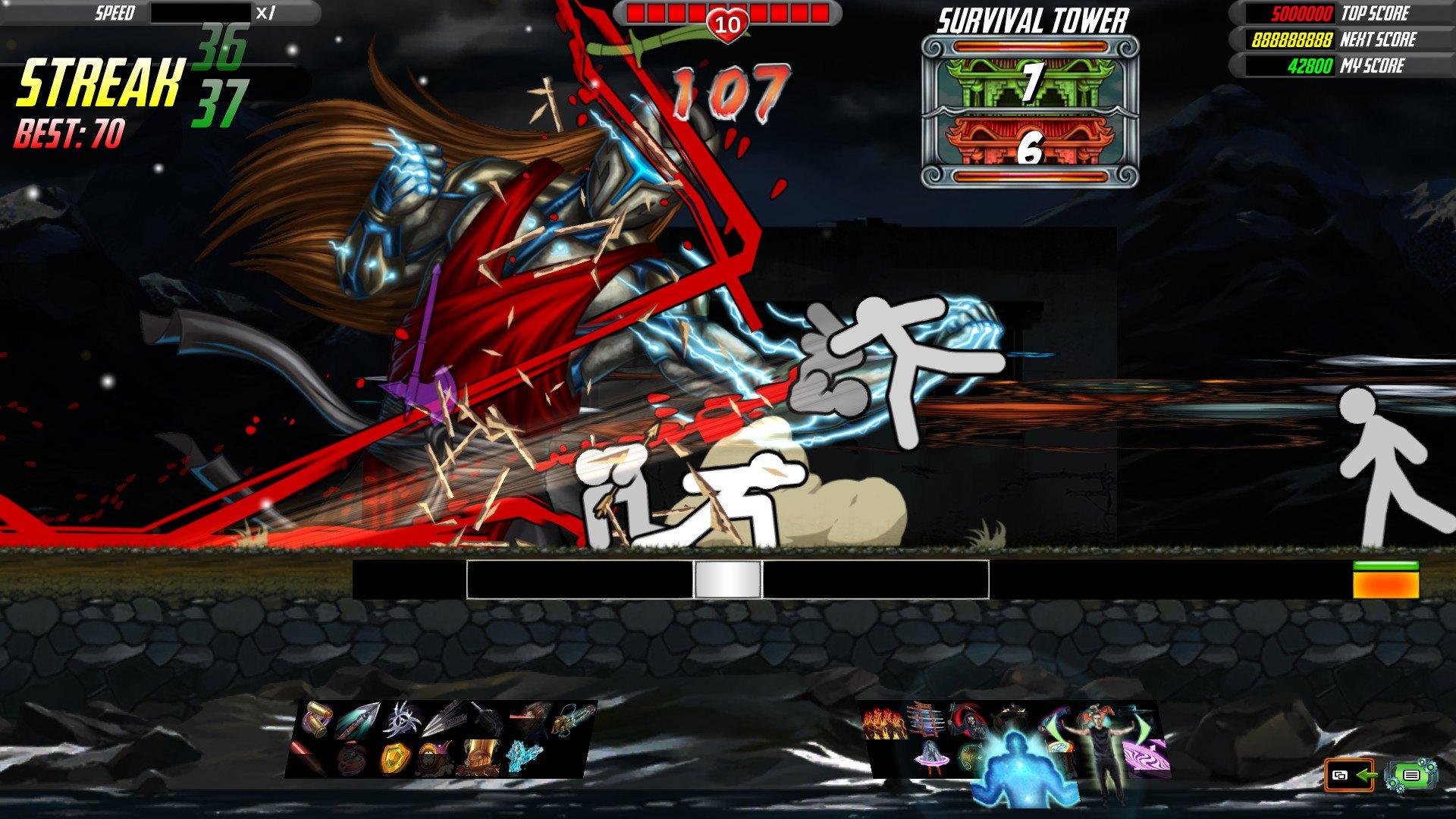 Screen Shot image 1 One Finger Death Punch 2 ستيم كود رقمي