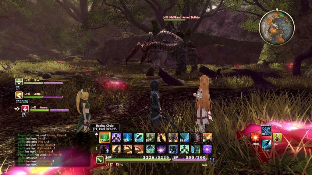Screen Shot image 4 Sword Art Online: Hollow Realization اصدار الديلوكس اوروبي ستيم كود رقمي