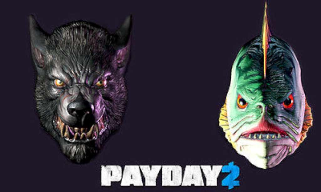 Screen Shot image 0 PAYDAY 2 - Lycanwulf And The One Below Masks DLC ستيم كود رقمي