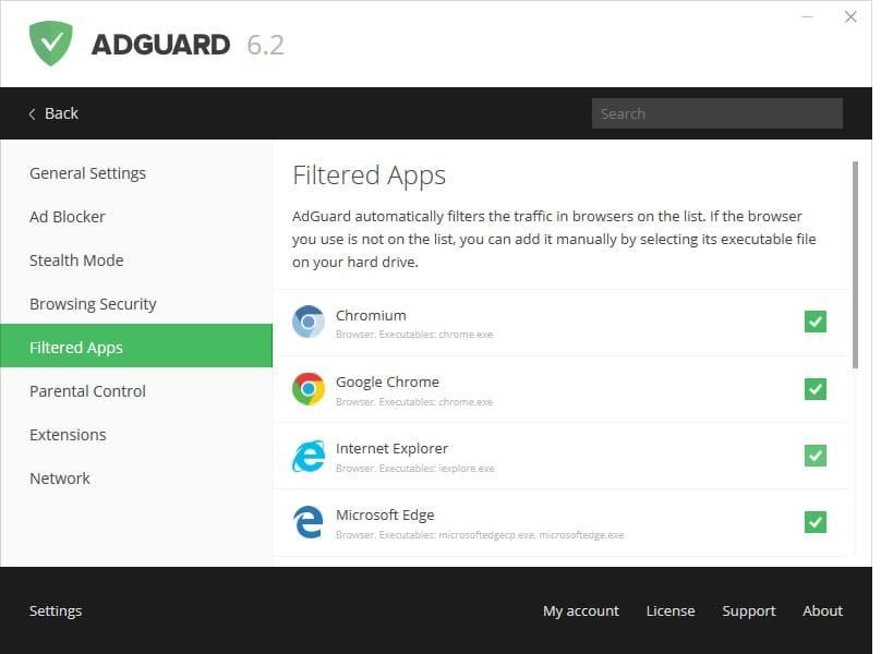Screen Shot image 0 AdGuard بريميوم Family مفتاح (1 سنه / 9 اجهزة)