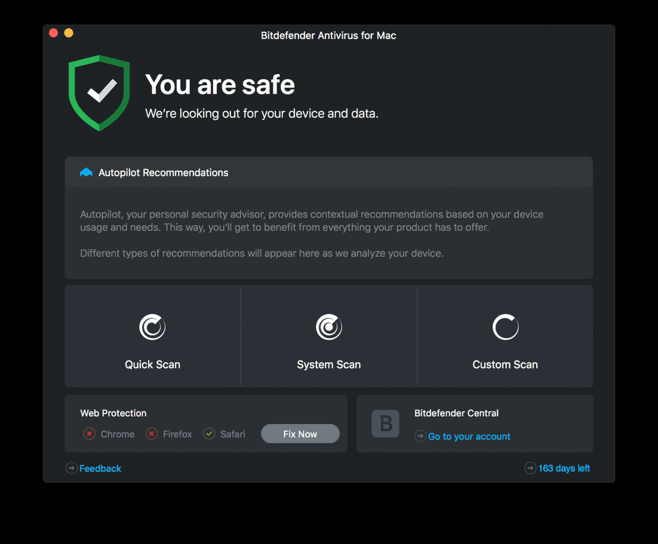 Screen Shot image 1 Bitdefender Family Pack 2022 مفتاح (1 سنه / 15 اجهزة)