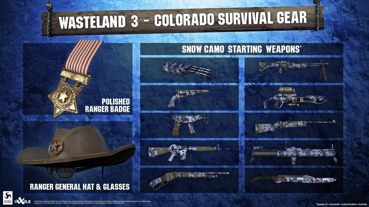 Screen Shot image 0 Wasteland 3 - Colorado Survival Gear DLC اوروبي ستيم كود رقمي