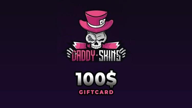 Screen Shot image 0 DaddySkins 100 USD هدية بطاقة