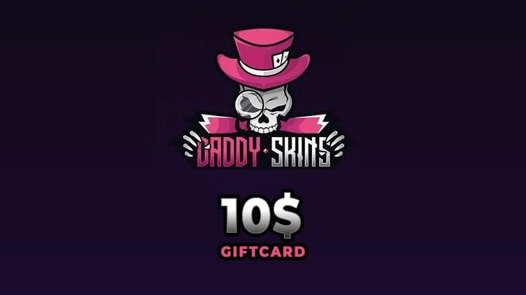 Screen Shot image 0 DaddySkins 10 USD هدية بطاقة