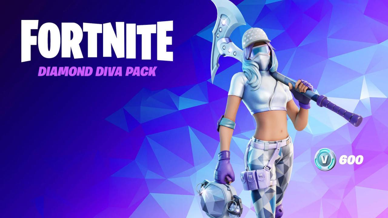 Fortnite - The Diamond Diva Pack DLC اوروبي اكسبوكس 1 / إكس بوكس سيريس X|S كود رقمي