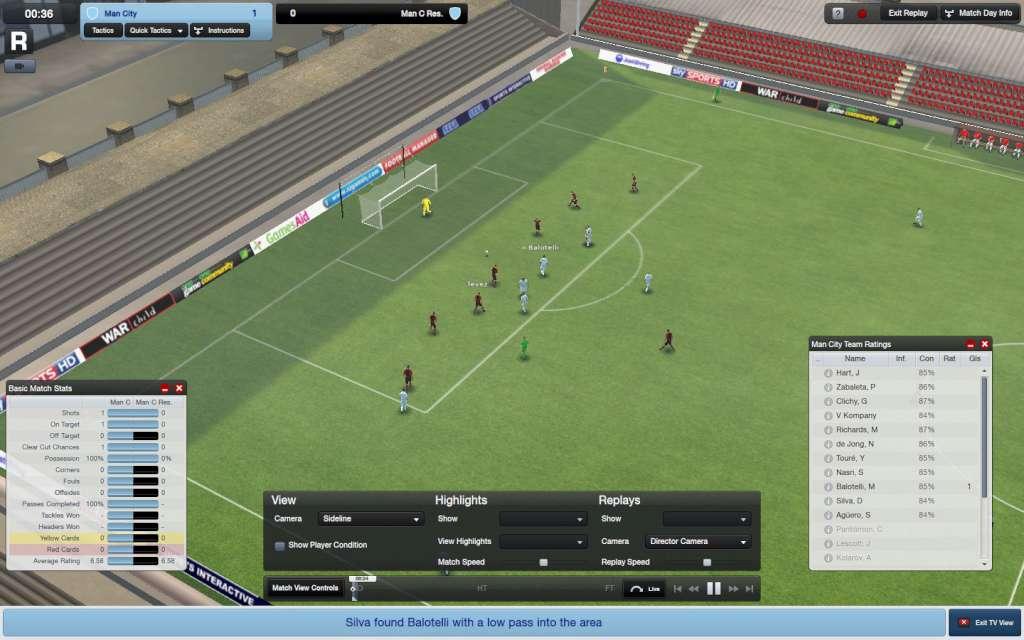 Screen Shot image 5 Football Manager 2012 بي سي ستيم كود رقمي