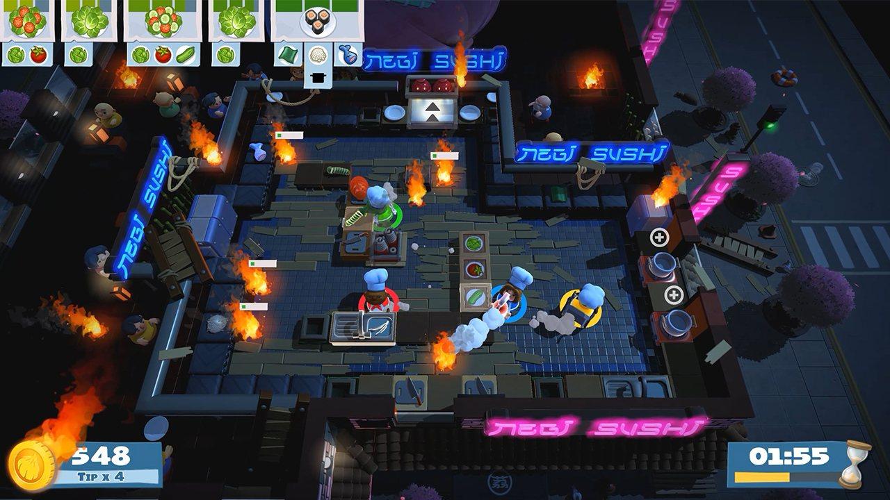 Screen Shot image 0 Overcooked! 2 + Season Pass اوروبي ستيم كود رقمي