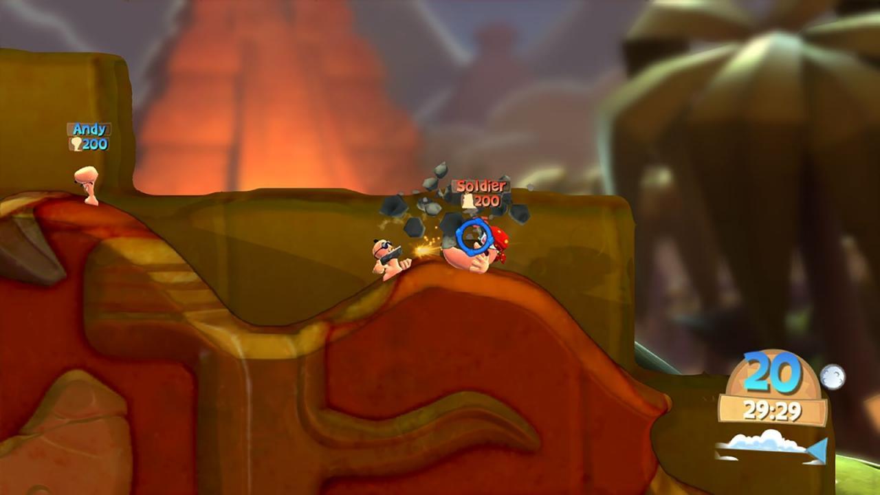Screen Shot image 0 Worms: Battlegrounds + Worms W.M.D امريكي اكسبوكس 1 كود رقمي