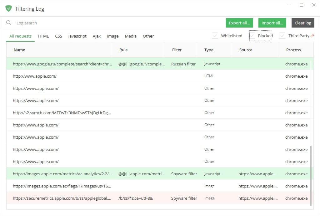 Screen Shot image 2 AdGuard بريميوم Family مفتاح (1 سنه / 9 اجهزة)